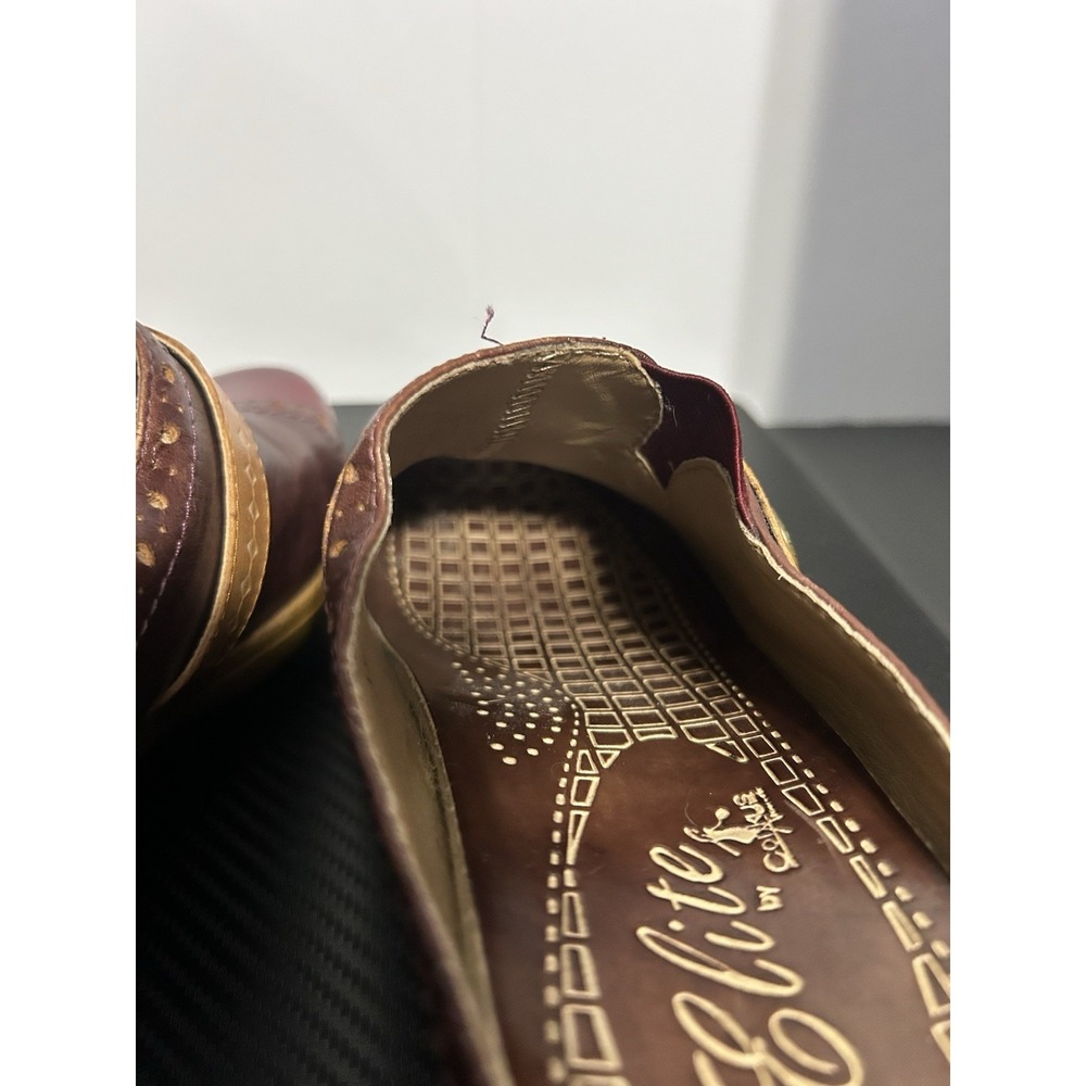 Elite by Corkys Pop Tart Hand-Painted Leather Clog Size US 6/EURO 36 - Picture 11 of 12